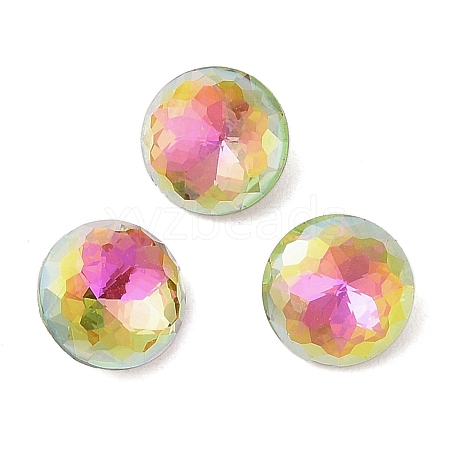 Glass Rhinestone Cabochons RGLA-L029-10A-VRLA-1