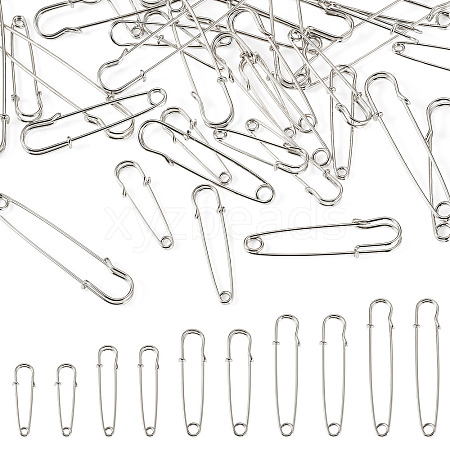 85Pcs 5 Styles Iron Kilt Pins IFIN-TADJ0001-01-1