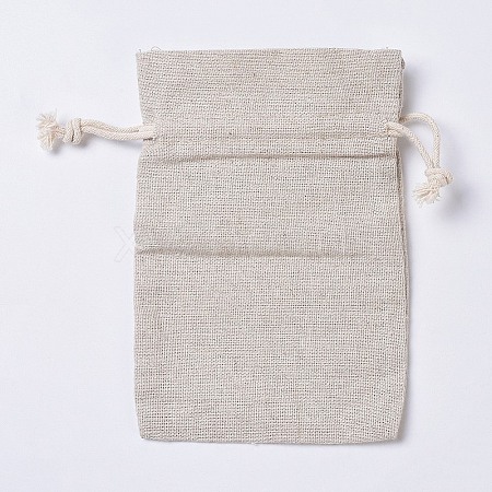 Burlap Drawable Pouches LS-ABAG-E001-02-1