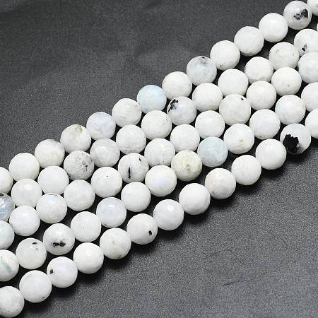 Natural Rainbow Moonstone Beads Strands G-K310-A10-8mm-1