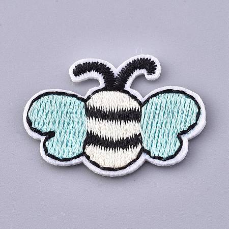 Computerized Embroidery Cloth Iron on/Sew on Patches DIY-M010-12C-1