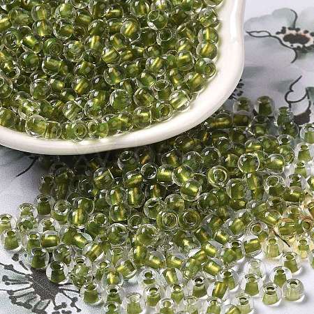 6/0 Transparent Colours Glass Seed Beads SEED-P006-01A-06-1