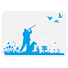 Plastic Hollow Out Drawing Painting Stencils Templates DIY-WH0396-846-1