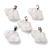 Natural Quartz Crystal Pendants G-B127-05P-14-1