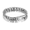 Alloy Curb Chain Bracelet for Men WG16336-01-1-2