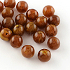 Round Imitation Gemstone Acrylic Beads X-OACR-R029-8mm-19-1