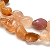 Natural Carnelian Beads Strands G-P497-01E-83-4