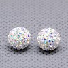 Czech Glass Rhinestones Beads LS-RB-E482-8mm-101-1