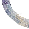 Gradient Color Natural Colorful Fluorite Beads Strands G-H071-A04-01-3