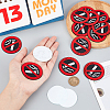 Waterproof PVC No Smoking Sign Stickers DIY-WH0325-92-3