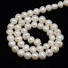 Natural Cultured Freshwater Pearl Beads Strands X1-PEAR-L001-C-05-3