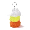 Cute Plush Cloth Worm Doll Pendant Keychains KEYC-P014-B06-2