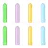 40Pcs 4 Colors Alloy Cord End FIND-GF0008-47B-3