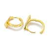 Brass Hoop Earrings EJEW-L211-007G-2