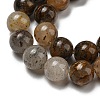 Natural Golden Leaf Jasper Beads Strands G-R494-A20-04-3