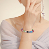 60pcs 10 colors 304 Stainless Steel European Beads FIND-DC0001-26-6