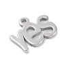 304 Stainless Steel Charms STAS-K286-02A-P-2