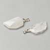 Natural Quartz Crystal Pendants G-P445-D01-2