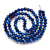 Electroplate Glass Bead Strands LS-EGLA-R094-4mm-03-2