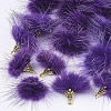 Faux Mink Fur Tassel Pendant Decorations X-FIND-S300-37K-1