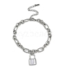 304 Stainless Steel Bracelets for Women BJEW-Z077-05P-1