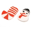 Christmas Theme Handmade Polymer Clay Cabochons CLAY-Q004-24A-2