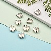 Letter Slider Beads for Watch Band Bracelet Making LS-ALRI-O012-W-NR-4