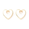 Rack Plating Eco-friendly Brass Enamel Charms KK-D073-04G-01-NR-2