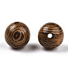Natural Wood Beads Y-WOOD-S659-18-LF-2