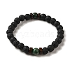 Sparkling Stone Volcano Stone Black Iron Stone Bracelet Couple Bracelet Personalized Bracelet YS6275-5-1