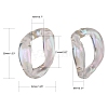 Transparent Acrylic Linking Rings PACR-R246-062-4