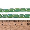 Electroplate Imitation Jade Glass Beads Strands EGLA-Q132-03B-B03-4
