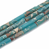 Chips Synthetic Aqua Terra Jasper Beads Strands G-S322-005A-1-1