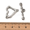 Non-Tarnish 304 Stainless Steel Toggle Clasps STAS-Q324-13P-3