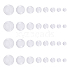 Transparent Glass Cabochons GGLA-CJ0001-01-5