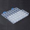 Organizer Storage Plastic Box CON-WH0001-04-2