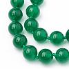 Natural Malaysia Jade Beaded Necklaces NJEW-S404-18-2