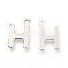 Non-Tarnish 201 Stainless Steel Charms STAS-C021-06P-H-2