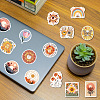 50Pcs Plant Theme PVC Self Adhesive Cartoon Stickers STIC-B001-12-7