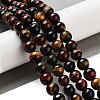 Natural Tiger Eye Beads Strands X-G-G448-8mm-21AB-5