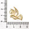 Brass Micro Pave Cubic Zirconia Pendants KK-B128-12G-04-3