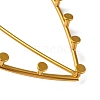 Iron Jewelry Display Stand with Tray ODIS-K003-06C-G-4