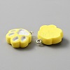 Opaque Resin Pendants RESI-TAC0004-25A-1