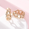 Alloy Silicone Clip-on Earrings EJEW-Z120-01G-01-2