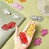  36pairs 9 colors Handmade Chinese Frogs Knots Buttons Sets BUTT-NB0001-46-3