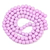 Painted Glass Bead Strands LS-DGLA-S071-8mm-B38-1-4