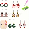 DIY Christmas Earring Diamond Painting Kit PW-WG1631C-02-1