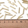 Silver Lined Transparent Glass Bugle Beads SEED-R028-2x15-B01-4