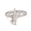 Non-Tarnish 304 Stainless Steel Adjustable Ring RJEW-Z015-05P-1