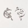 Zinc Alloy Fairy Sprite Charms PALLOY-A18526-AS-FF-2